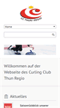 Mobile Screenshot of curling-thun.ch